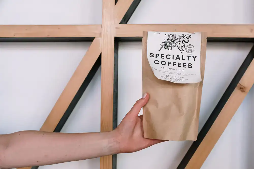Single Origin Ethiopia coffee bag